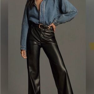 Joe's Jeans Black Straight Leg Pants